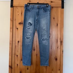 American Eagle Outfitters Super Stretch Jegging Jeans Size 14 Long